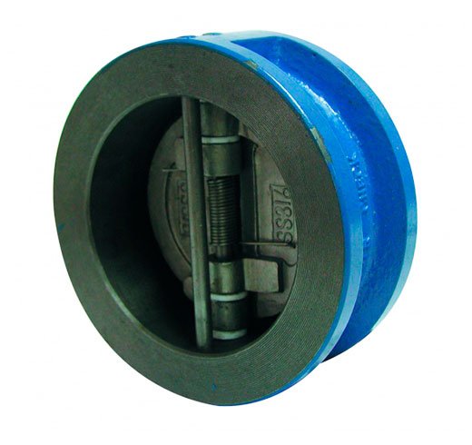 valvula de retencion tipo wafer de doble disco